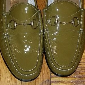 Gucci Patent Loafers